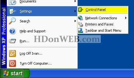 Kreiranje broadband konekcije Windows XP Start 2
